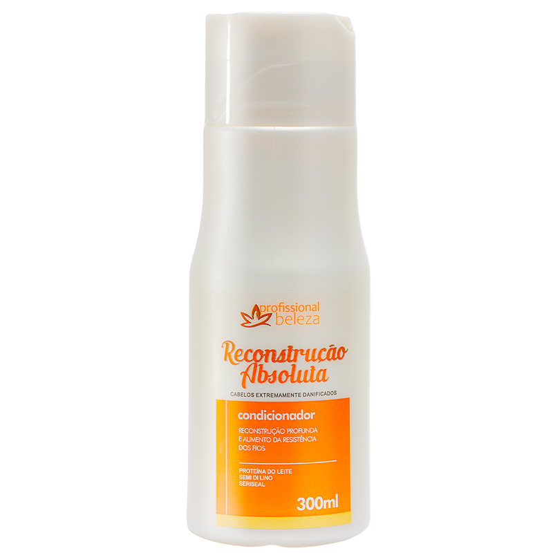 Shampoo + Condicionador Reconstrução Absoluta Profissional Beleza 300ml