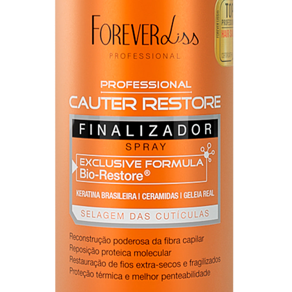 Forever Liss Cauter Restore Shampoo + Cond + Máscara 500g – Profissional  Beleza