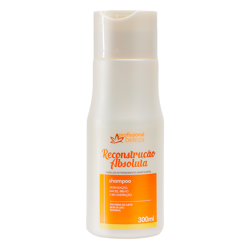 Shampoo + Condicionador Reconstrução Absoluta Profissional Beleza 300ml