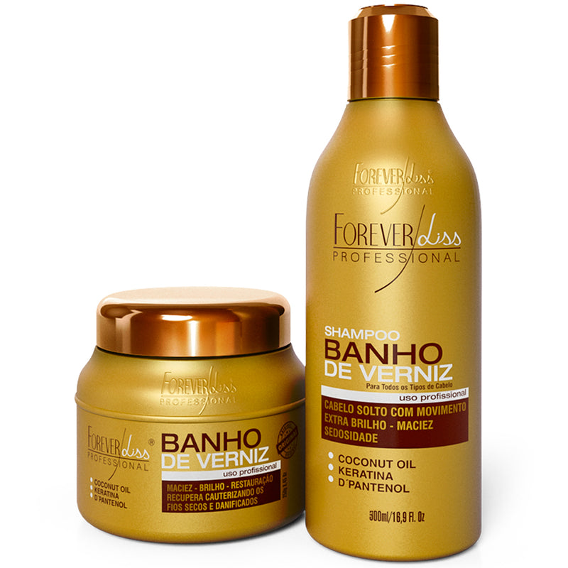 Forever Liss Kit Especial Banho De Verniz com Brinde