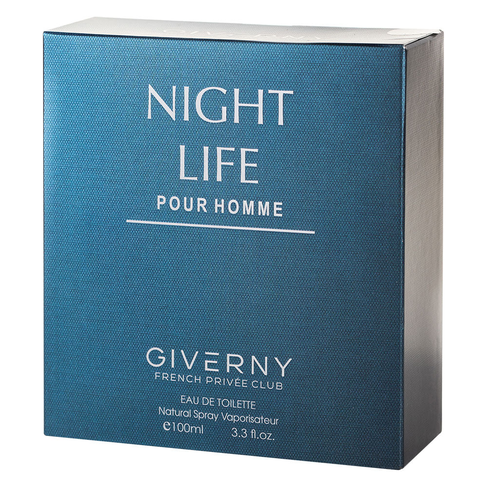 Perfume Masculino Giverny Night Life Pour Homme 100ml
