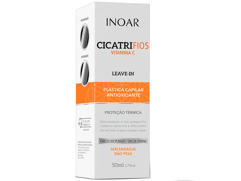 Inoar Leave-in Cicatrifios Vitamina C Antioxidante 50g