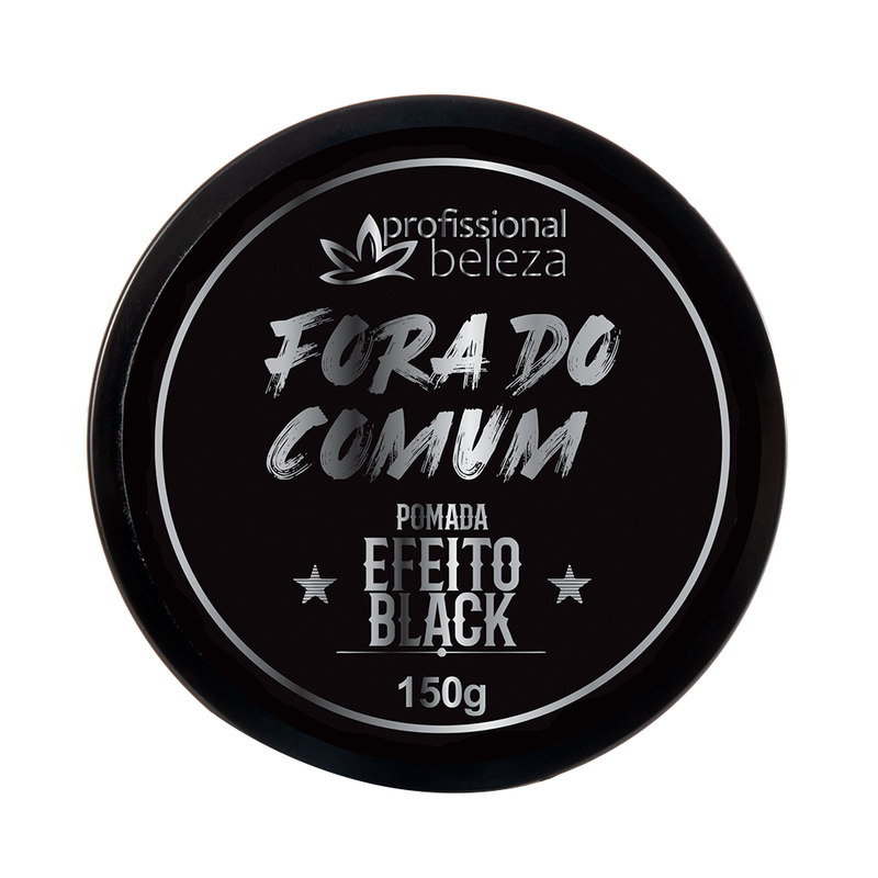 Pomada Modeladora Efeito Black Fora Do Comum Fora do Comum 150g