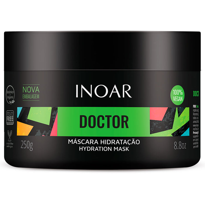 Máscara Hidratação H Doctor Vegan Inoar 250g