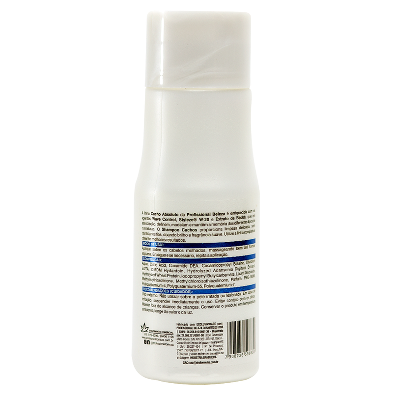 Shampoo Cacho Absoluto Profissional Beleza 300ml