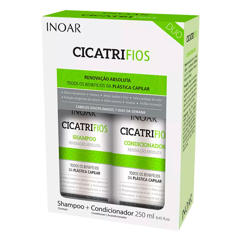 Inoar Cicatrifios Shampoo + Condicionador Home Care 250ml