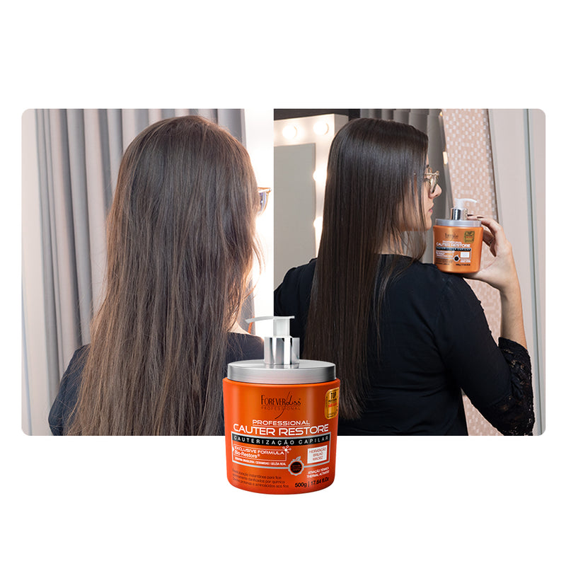 Forever Liss Cauter Restore Cauterização Sem Formol 500g