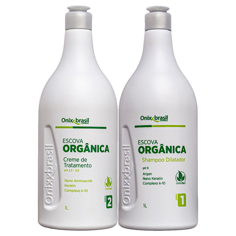 Kit Gloss Progressiva Orgânica Sem Formol Onixx 2x1000ml