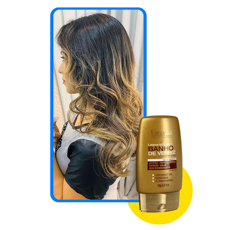 Forever Liss Leave In Banho De Verniz 150g