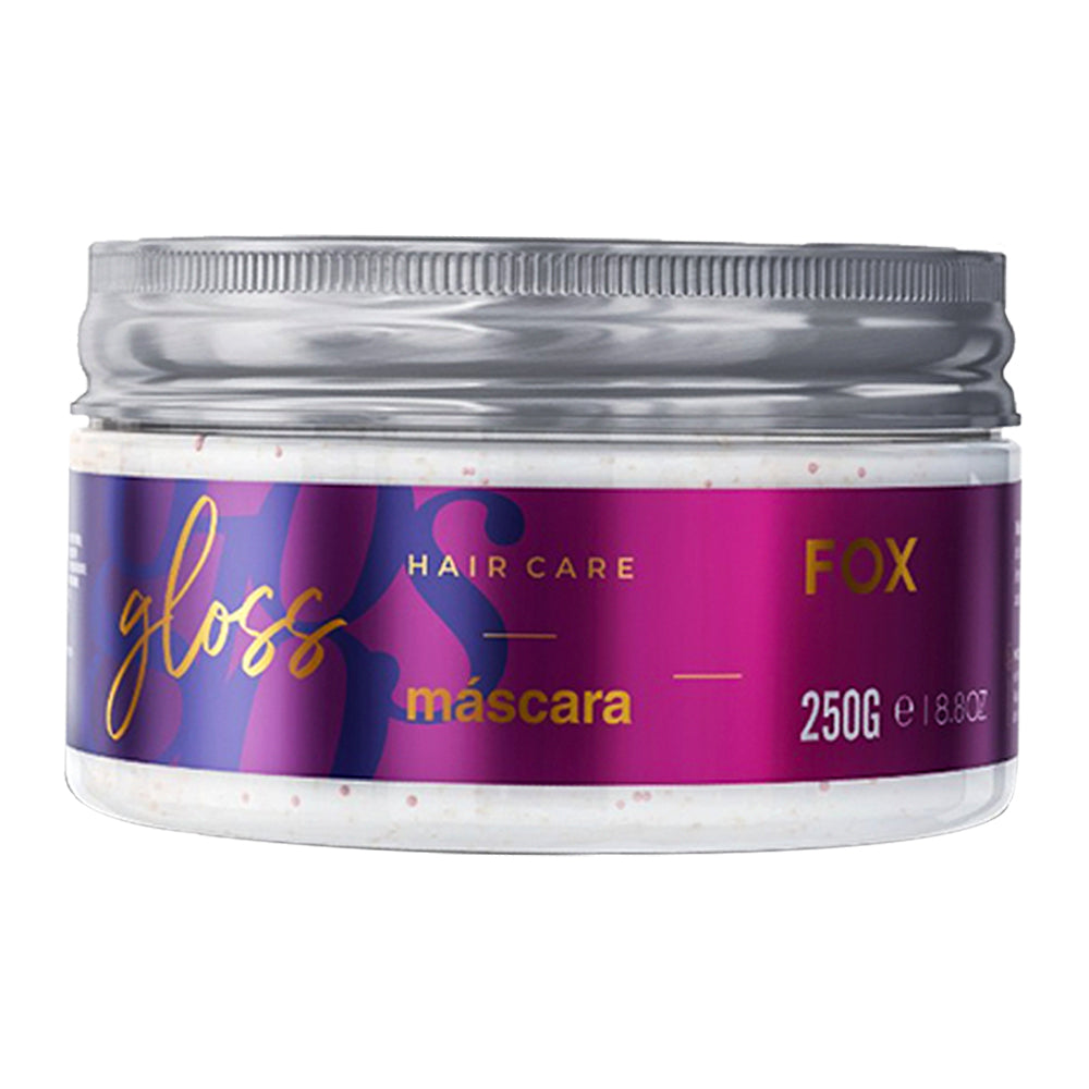 Máscara De Tratamento Hair Care Gloss Fox Professional 250g